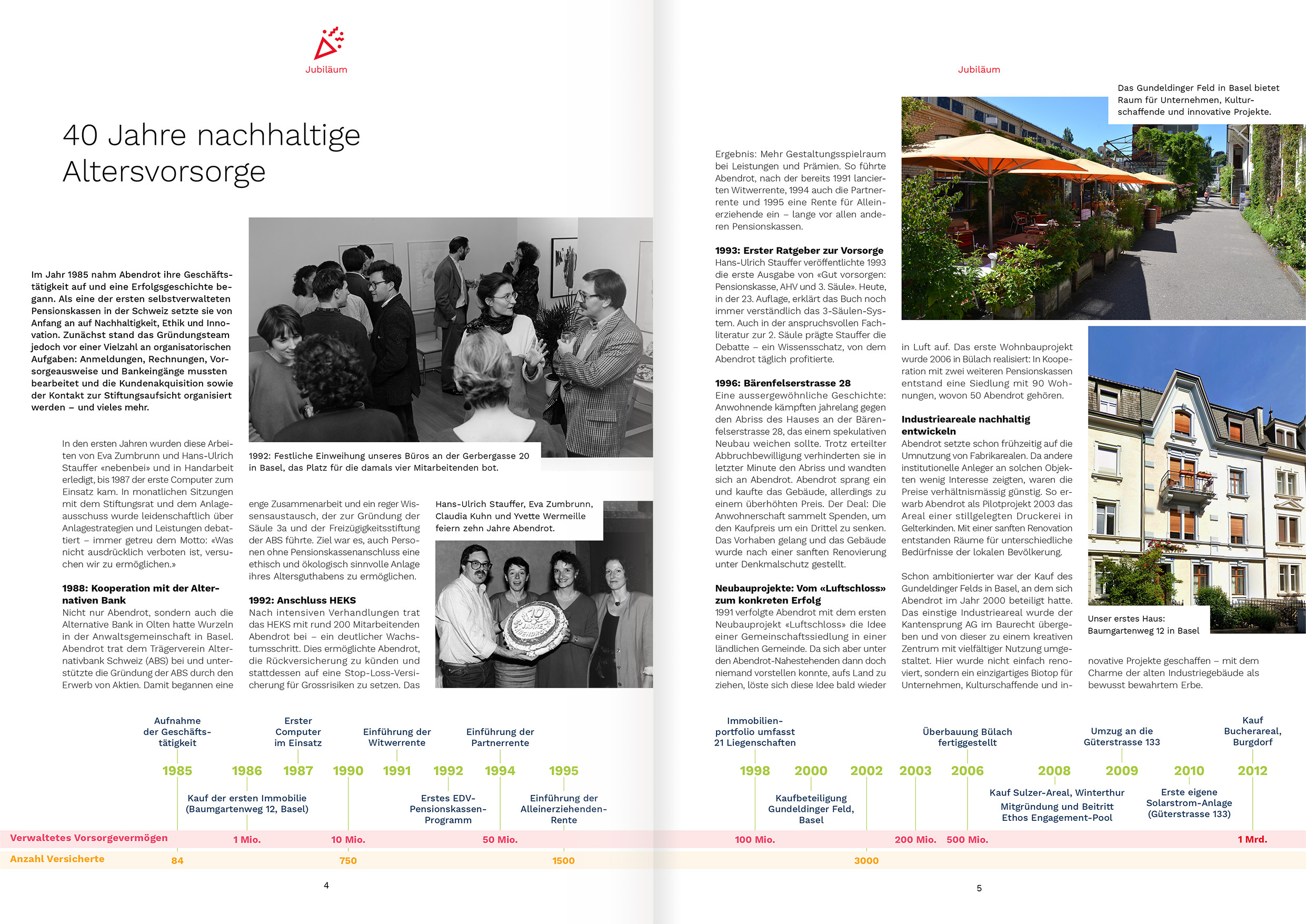 Engagement für sichere Renten und gesellschaftlichen Mehrwert aufzeigen.