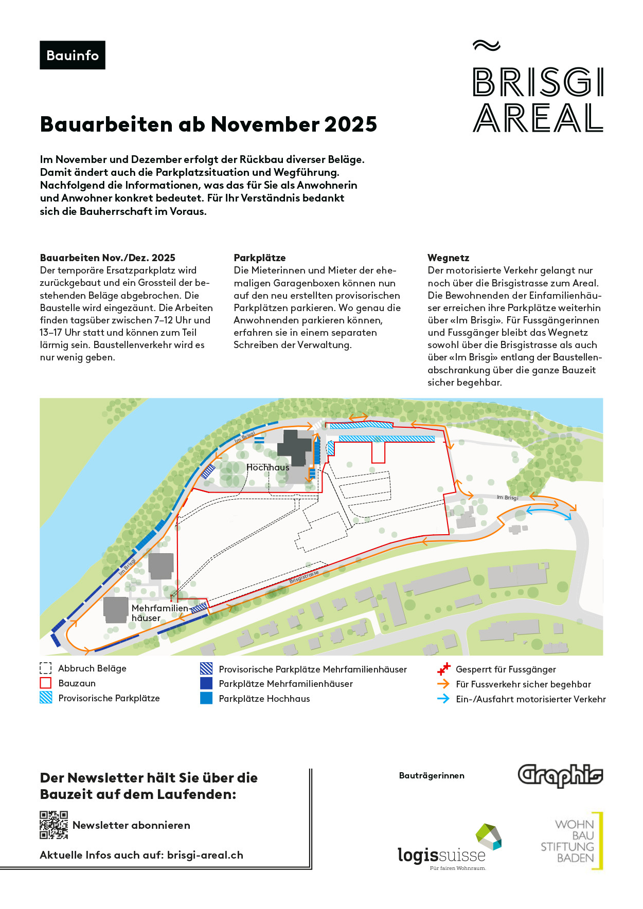 Sympathie schaffen und Zustimmung für eine grosse Veränderung im Quartier sichern.