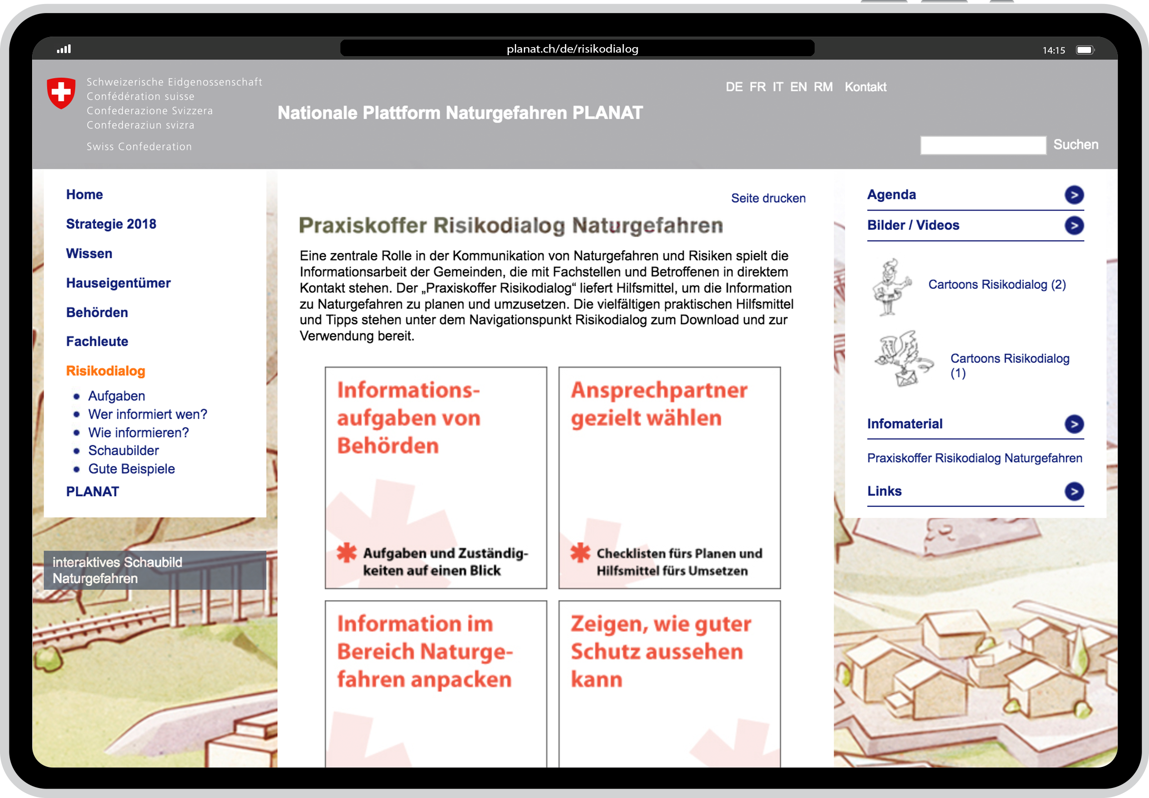 Neue Denkweise im Umgang mit Risiken vermitteln.