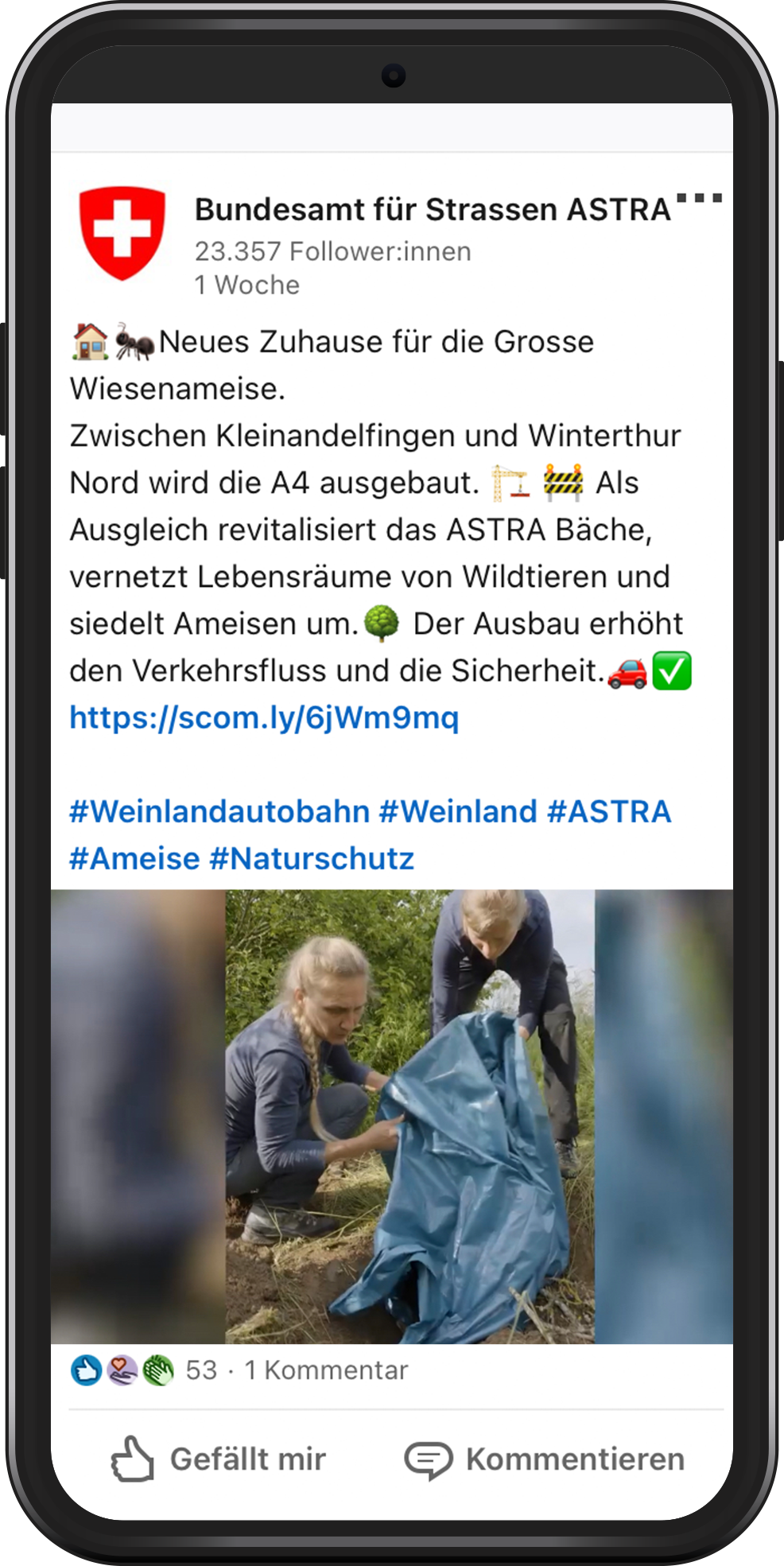 Vor Ort auf eine lange Bauzeit vorbereiten.