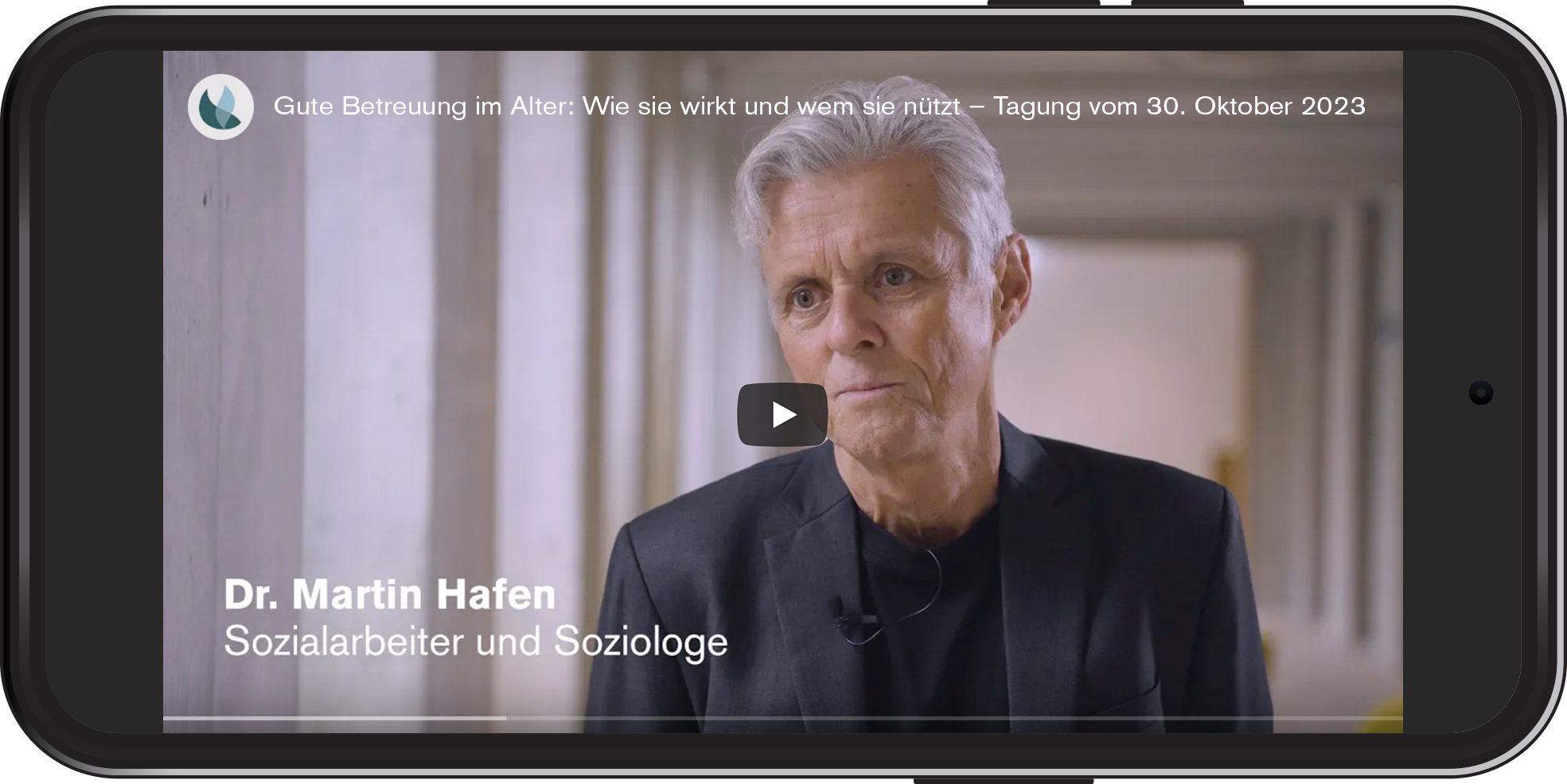 Das Thema Gute Betreuung im Alter in der Schweiz ins Gespräch bringen.