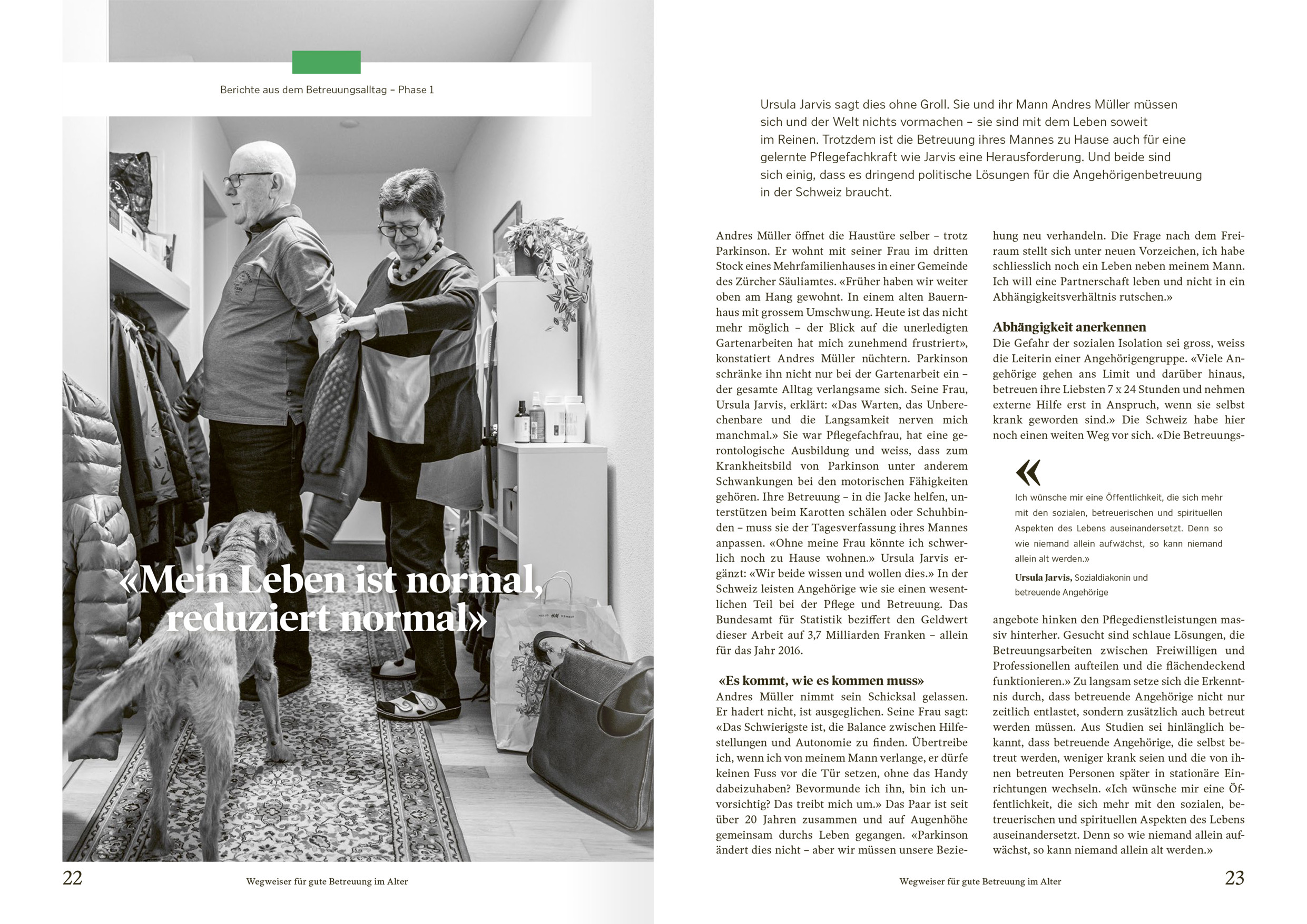 Gute Betreuung im Alter – eine Begriffsklärung.