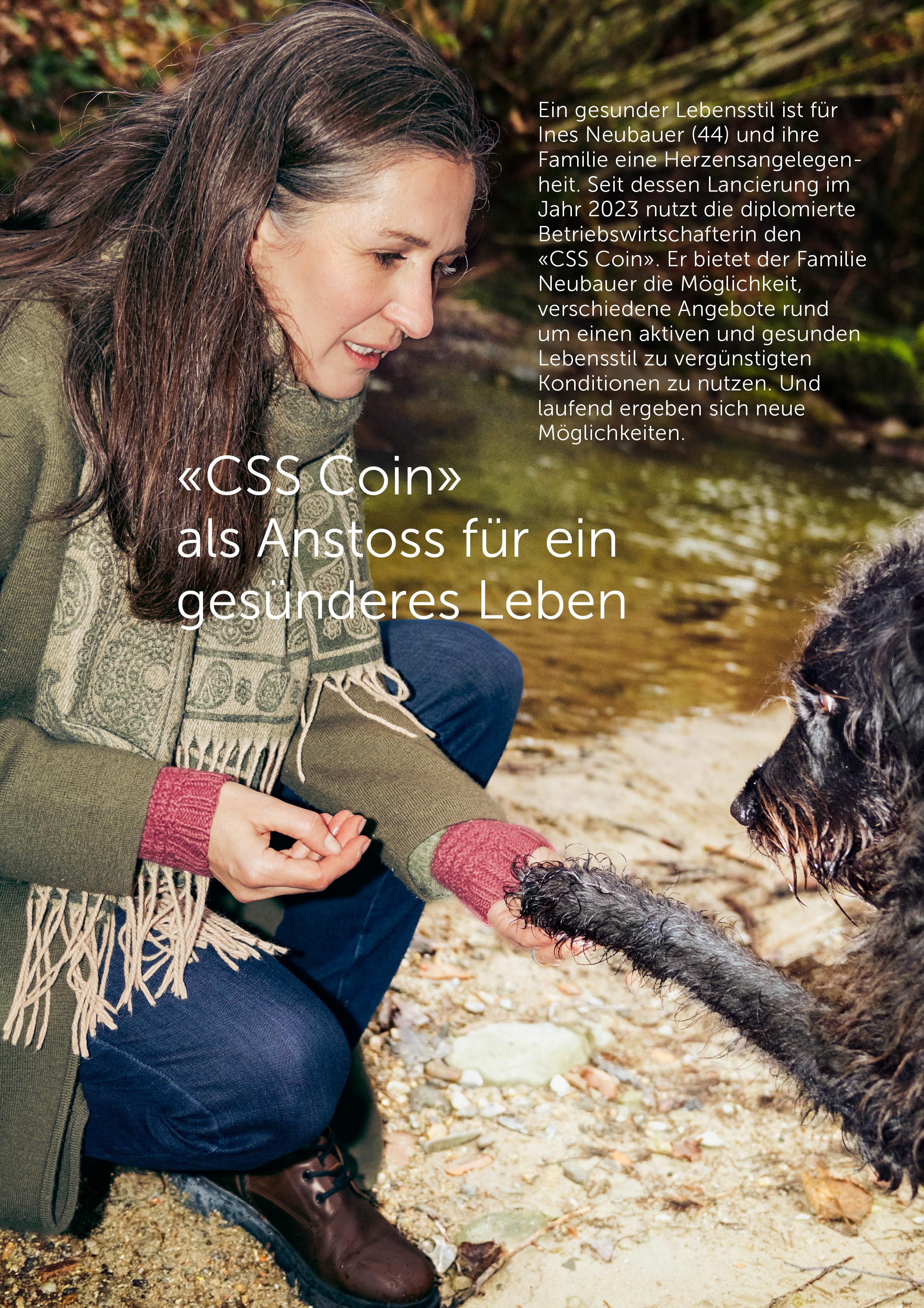 Aufzeigen, was die Gesundheitspartnerin ausmacht.