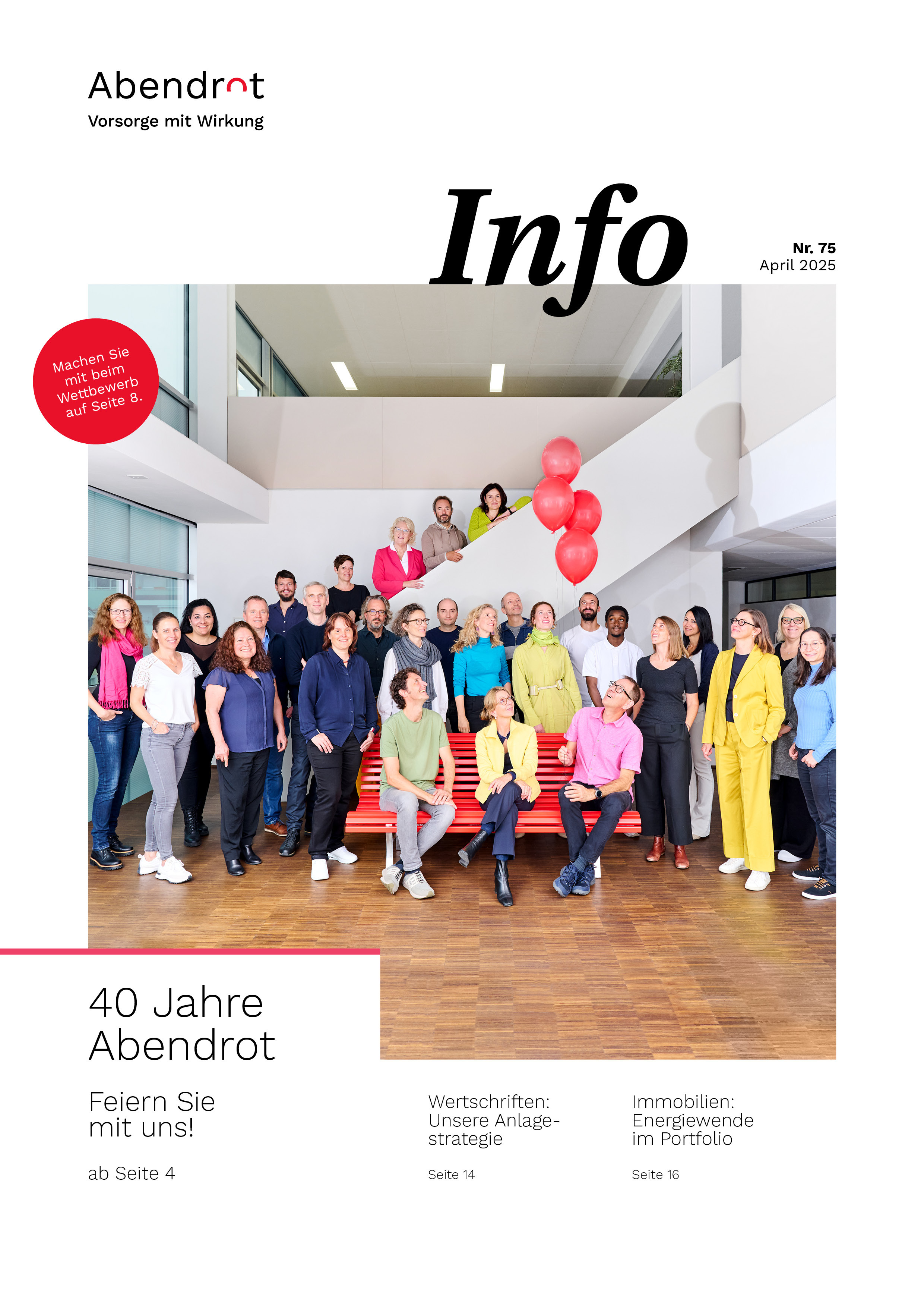 Engagement für sichere Renten und gesellschaftlichen Mehrwert aufzeigen.