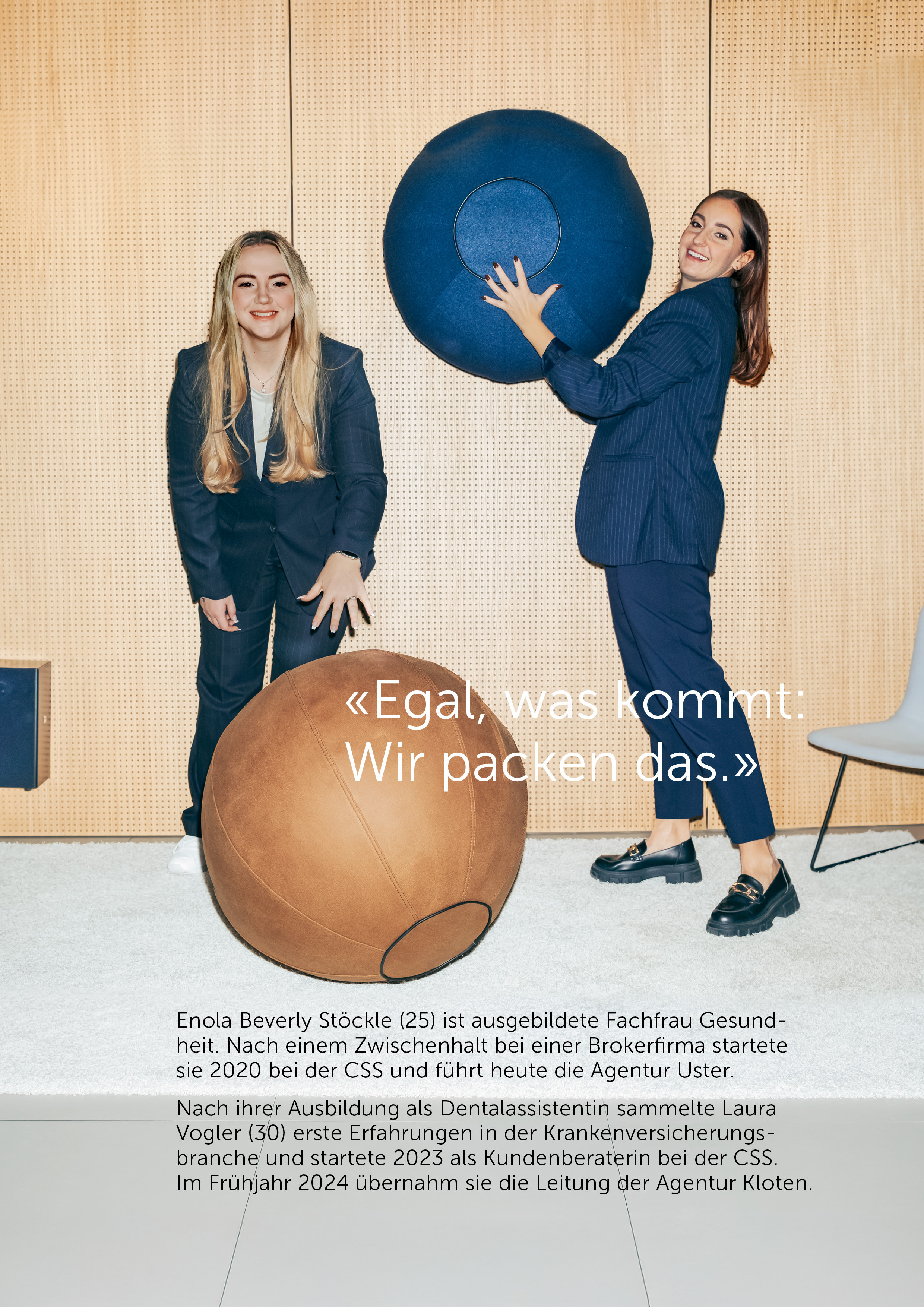 Aufzeigen, was die Gesundheitspartnerin ausmacht.