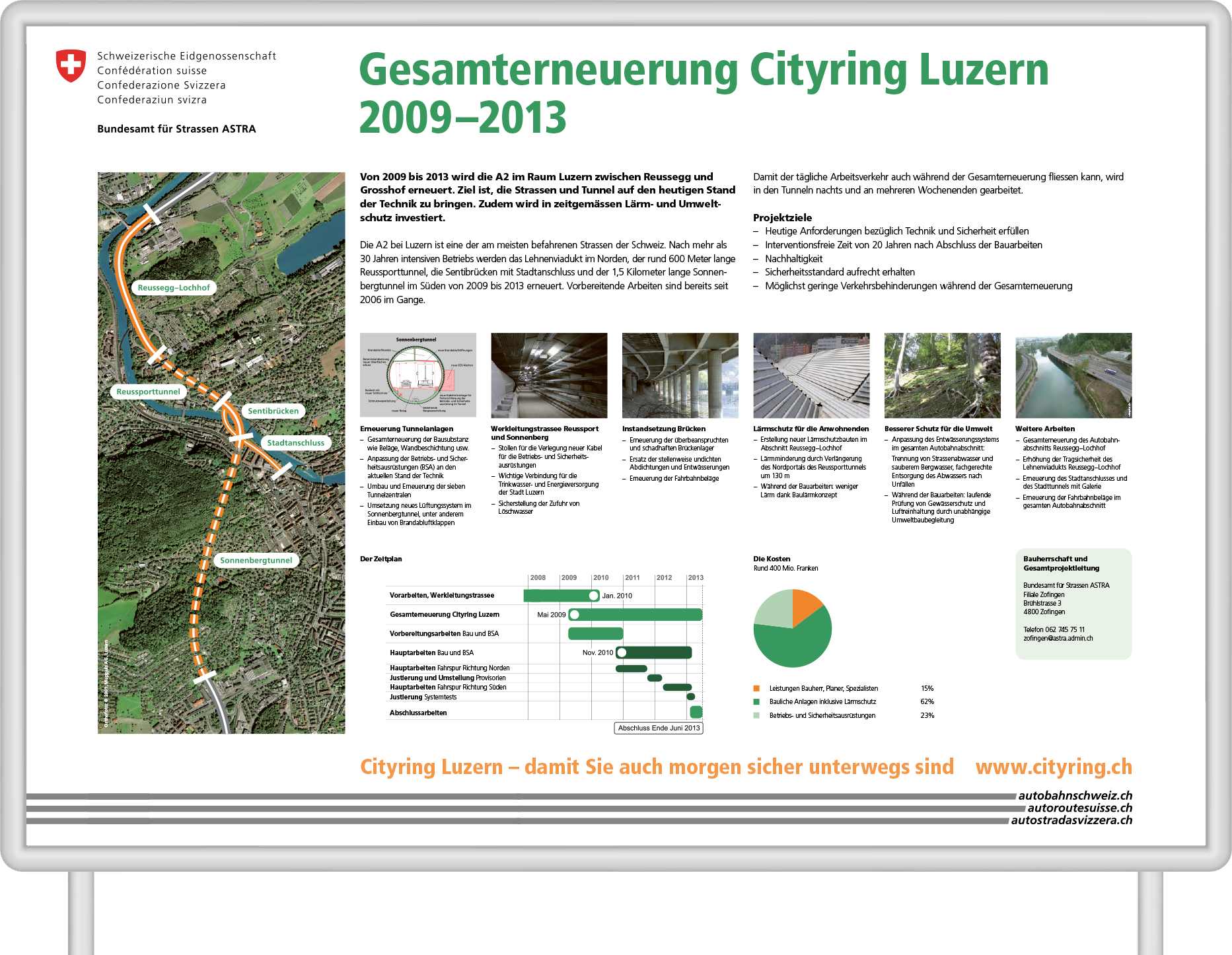 Verständnis schaffen für Sanierungsarbeiten und Alltagsumstellungen.