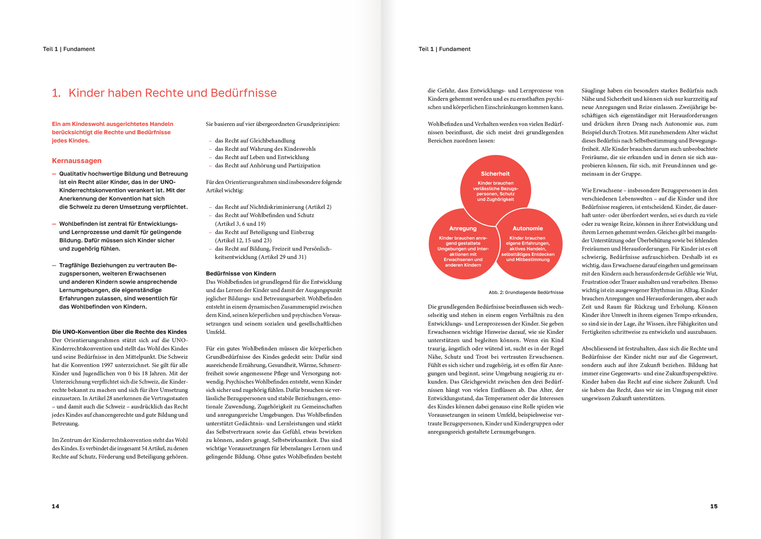 Ein pädagogisches Referenzpapier für die ganze Schweiz