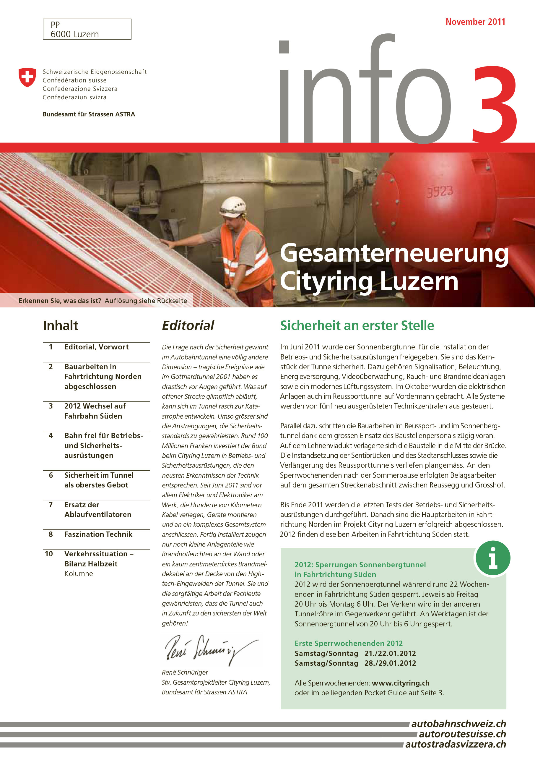 Verständnis schaffen für Sanierungsarbeiten und Alltagsumstellungen.