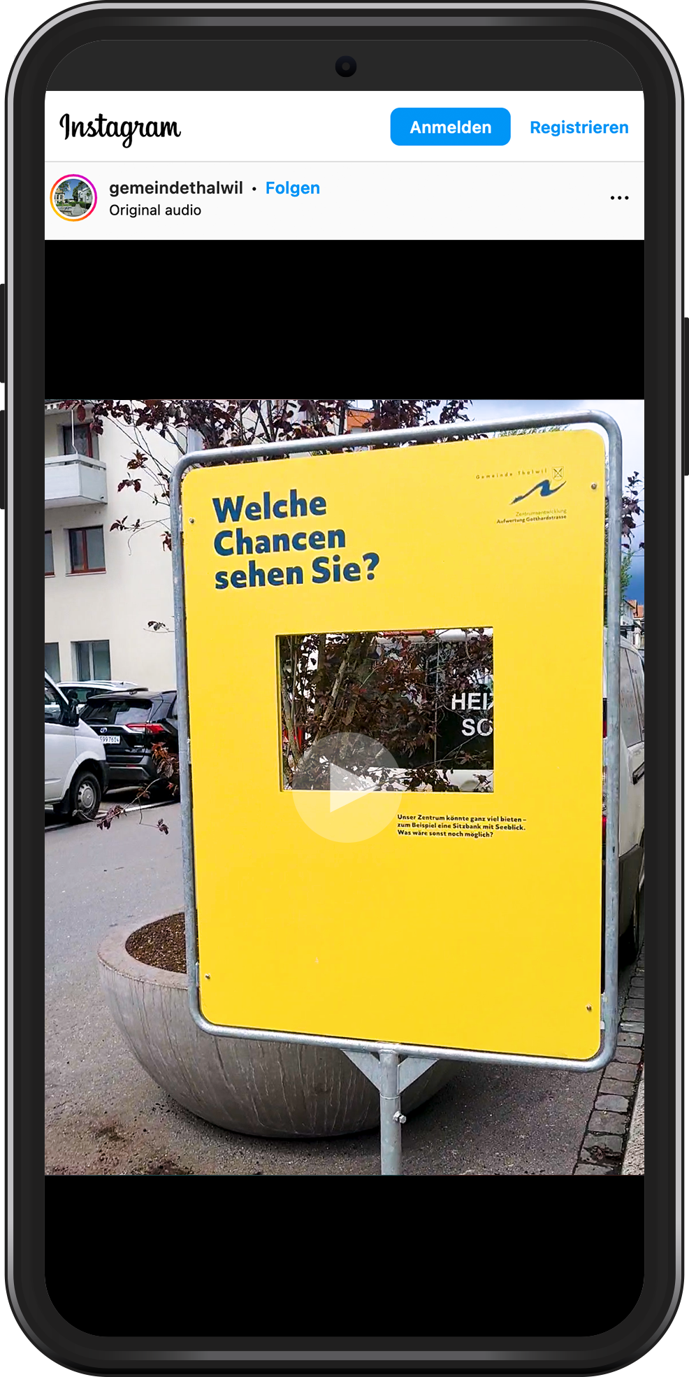 Das Konzept für eine Strassenaufwertung verständlich machen und zur Mitwirkung einladen.