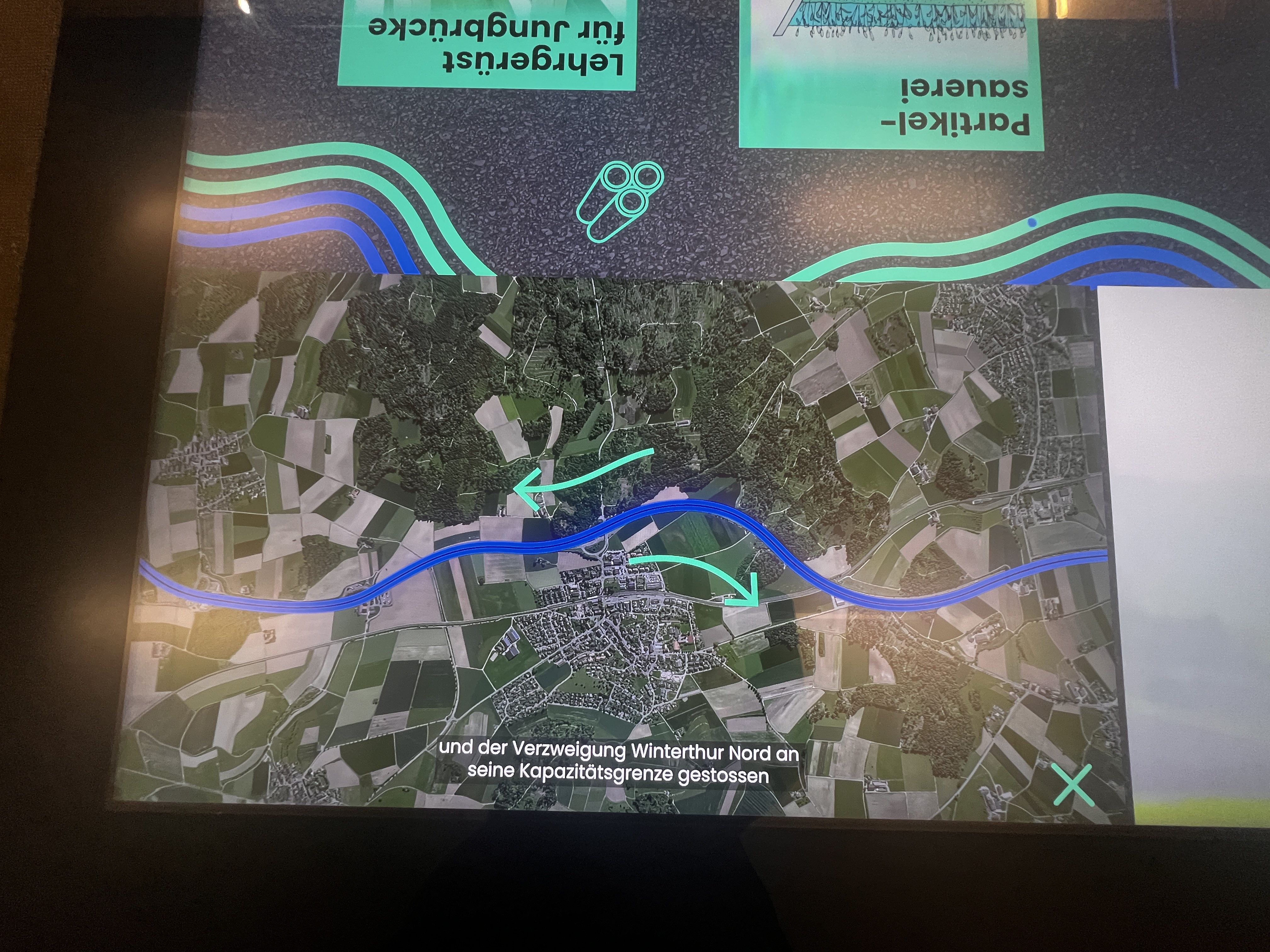 Vor Ort auf eine lange Bauzeit vorbereiten.