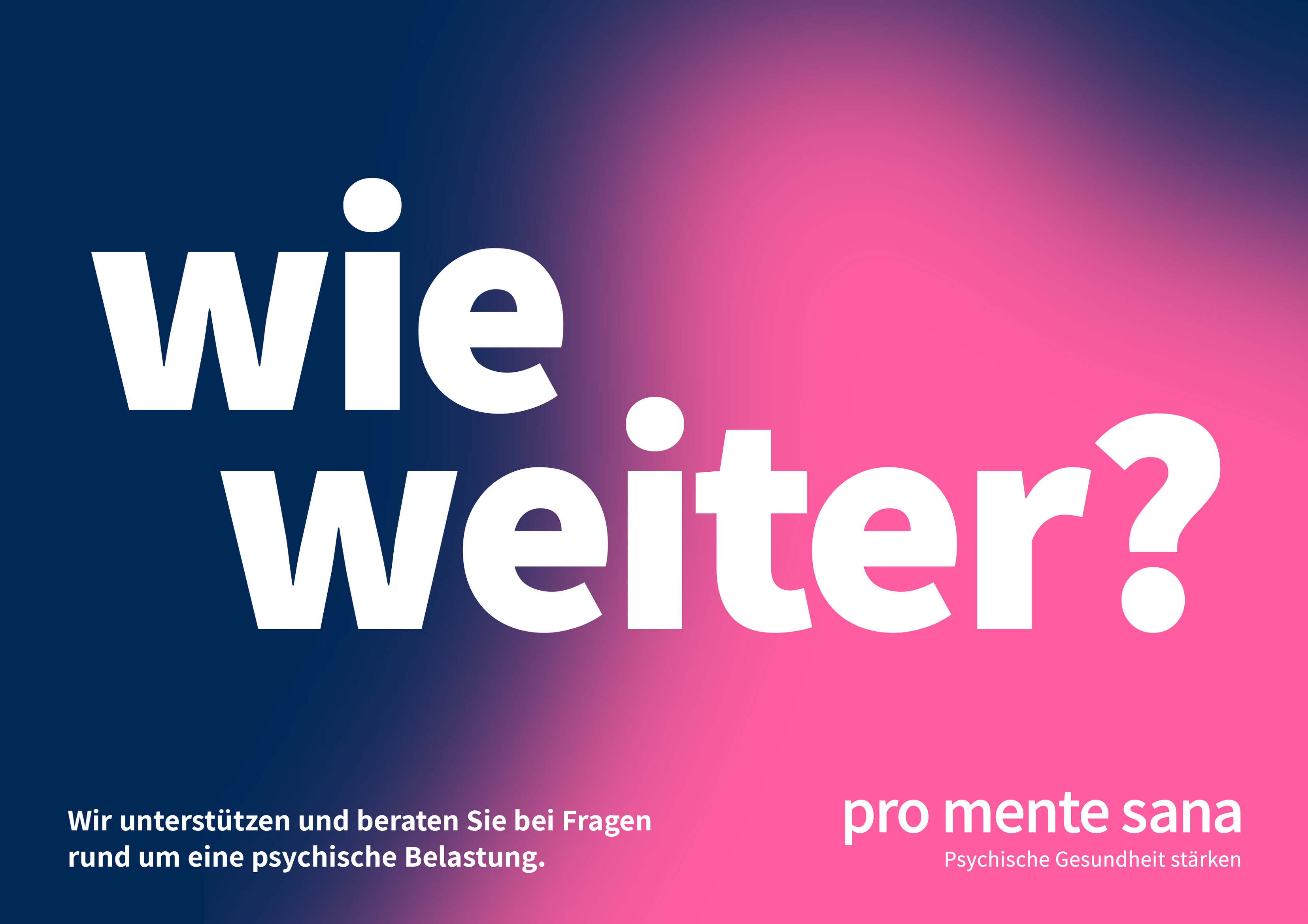 Multiplikatoren vom Beratungsangebot überzeugen.