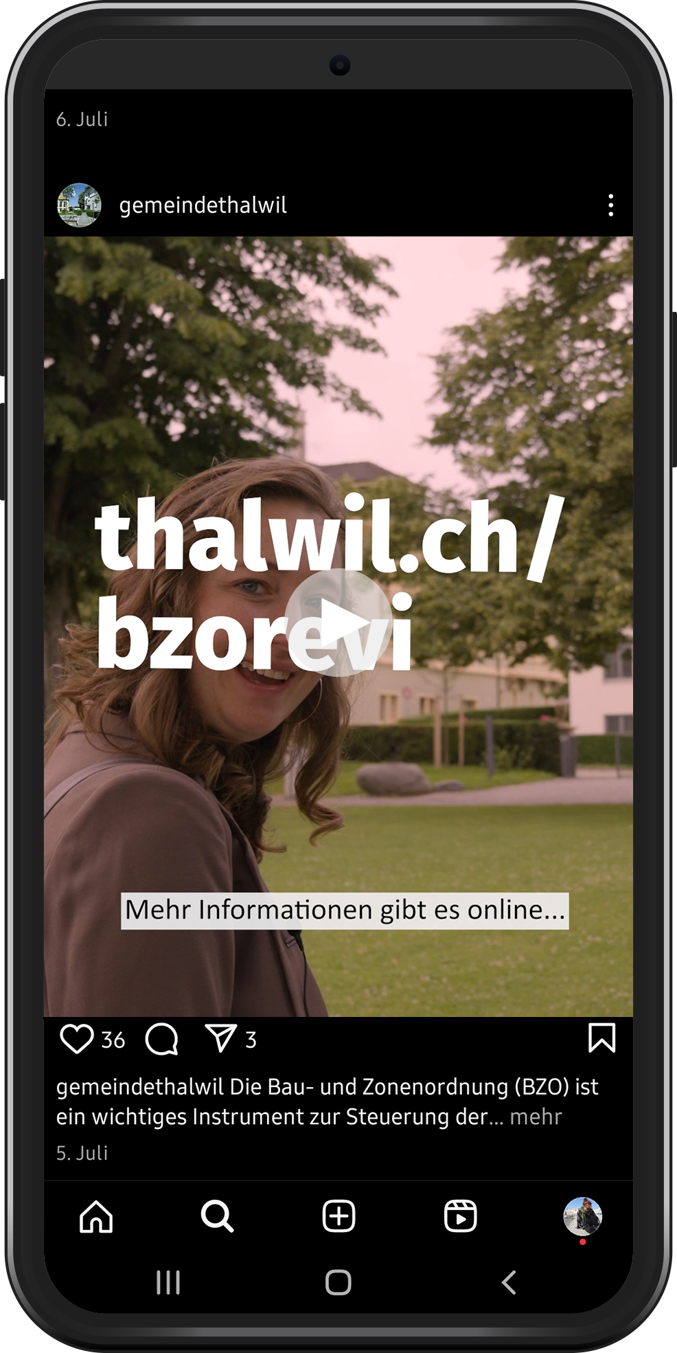 Raumplanung schmackhaft machen und den Einbezug der Bevölkerung begleiten.