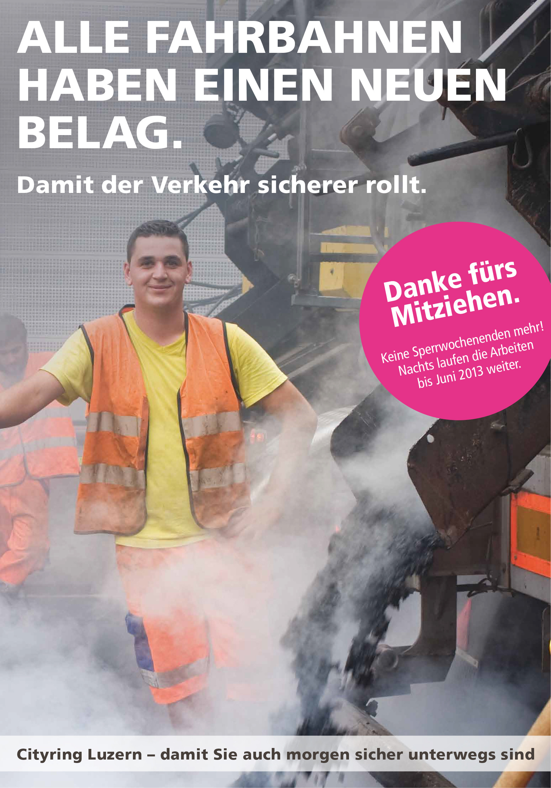 Verständnis schaffen für Sanierungsarbeiten und Alltagsumstellungen.