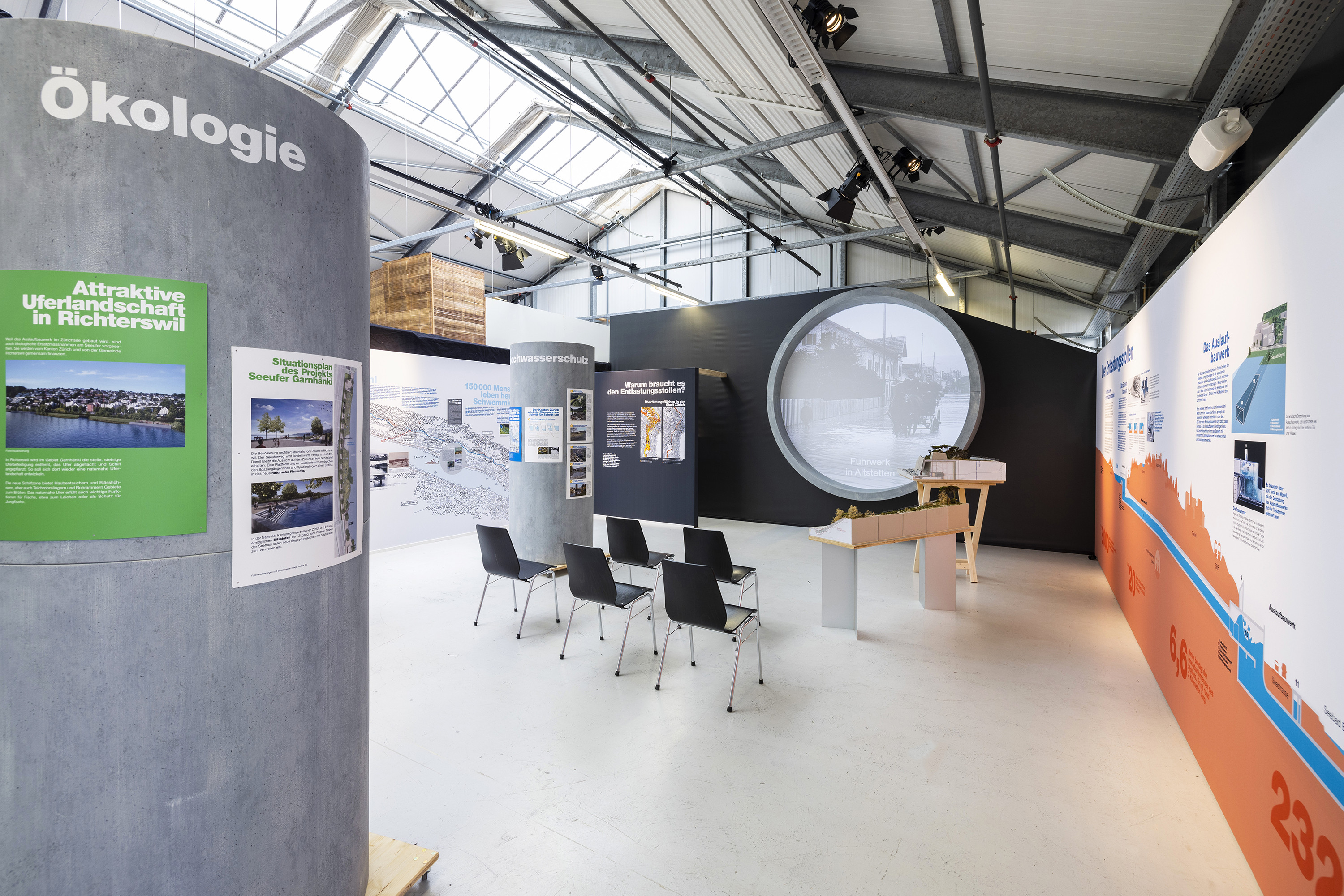 Die Bedeutung des Hochwasserschutzes anhand eines Jahrhundertbauwerks vermitteln.