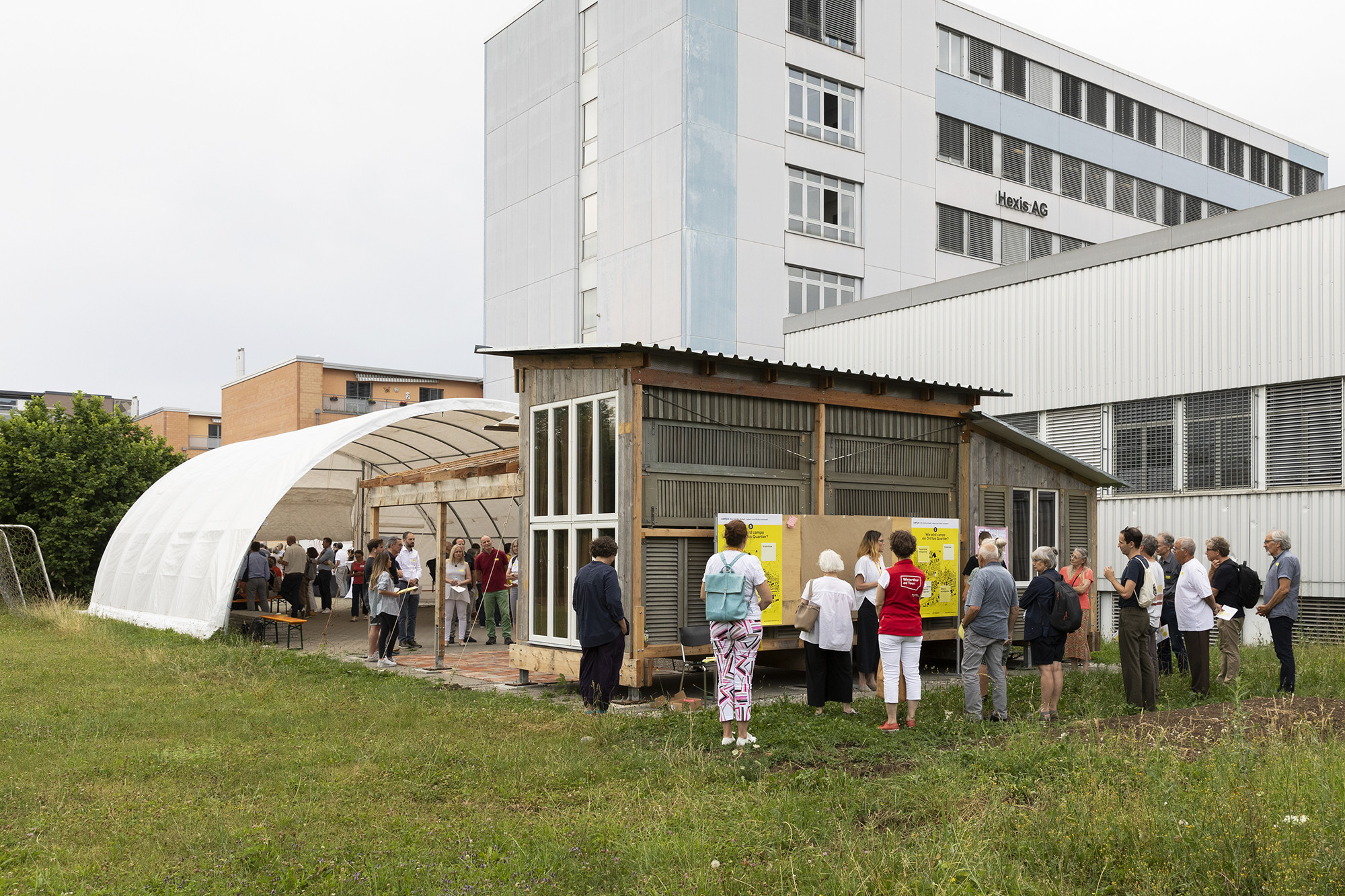 Für einen neuen Stadtteil Begeisterung wecken.