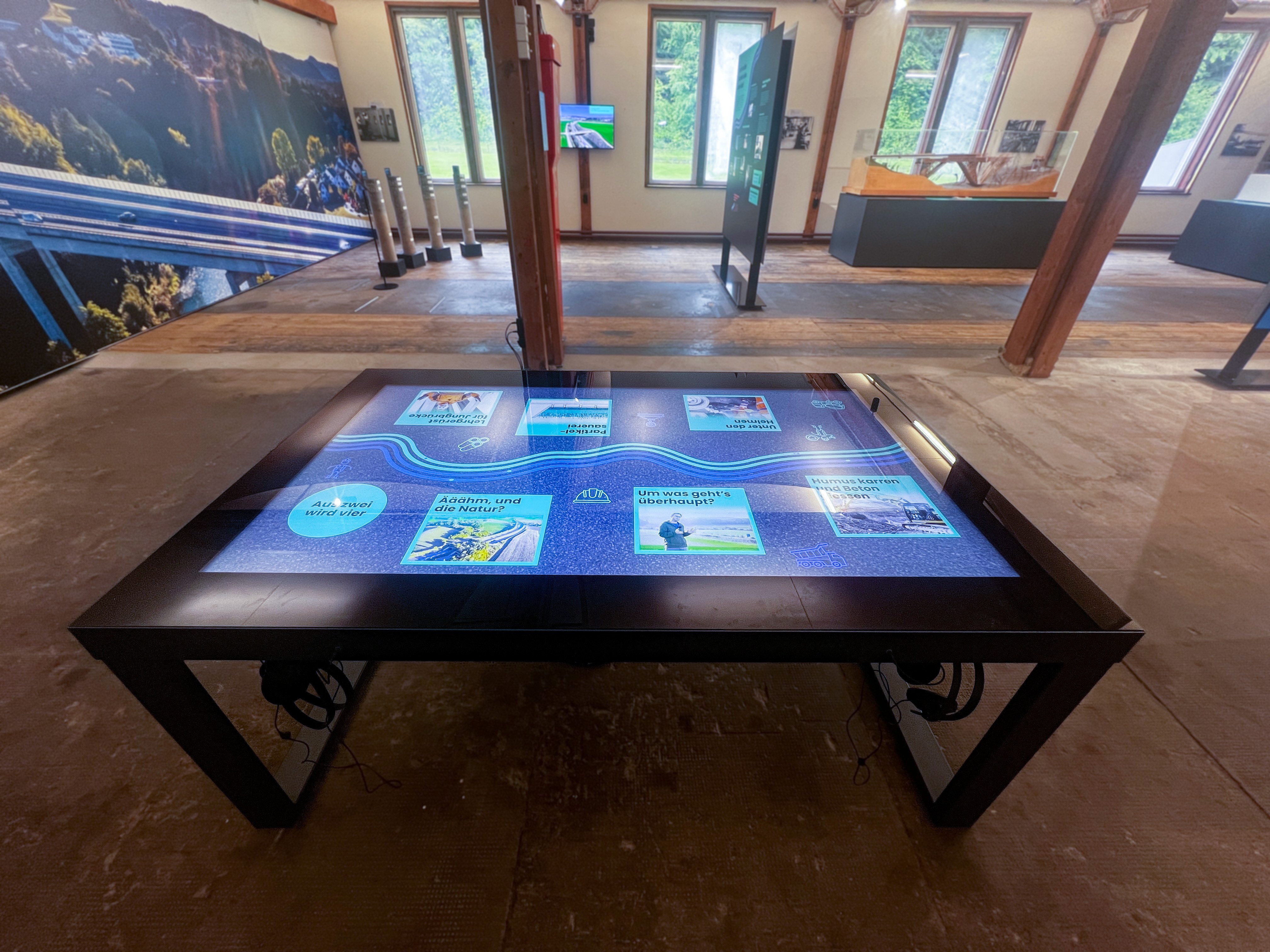 Vor Ort auf eine lange Bauzeit vorbereiten.